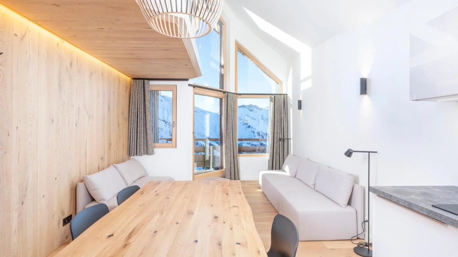 Ferienwohnung Luxueux Triplex 5 Pieces Avec Mezzanine, Renove, Balcon Et Acces Direct Aux Pistes - Fr-1-314-241 Morzine